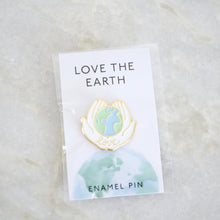 Load image into Gallery viewer, Love the Earth Enamel Pin