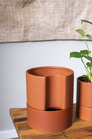 self-watering for outdoor potted plants Self-Watering Pot – Outside In